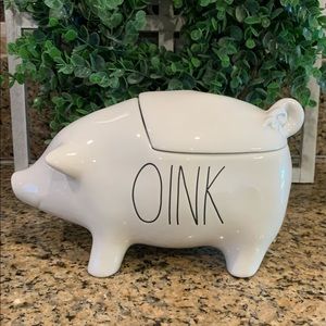 Rae Dunn OINK Pig Cookie Canister